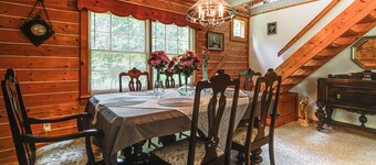 1 Mi to Rangeley Lake: Cabin w/ Wraparound Deck!