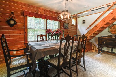 1 Mi to Rangeley Lake: Cabin w/ Wraparound Deck!