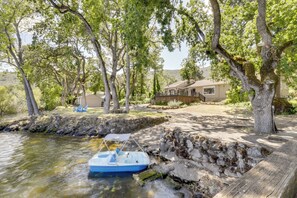 House (3 Bedrooms) | Interior - Boat Ramp + Dock: Waterfront Home on Clear Lake (Kelseyville)