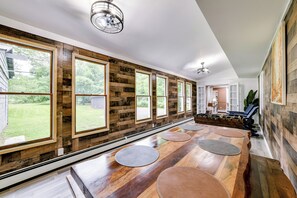 House (3 Bedrooms) | Interior - Riverfront Retreat w/ Near Boat Launch in Nineveh! (Nineveh)