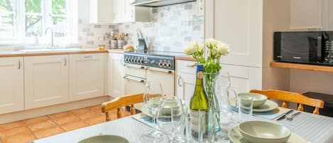 Microwave, dishwasher, coffee/tea maker