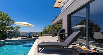 Villa Blue Sunset - Stunning Sea View Villa with Pool near Dubrovnik