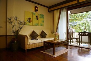 Habitación Deluxe con 1 cama matrimonial o 2 individuales, balcón