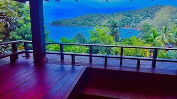 尊贵双人房, 阳台