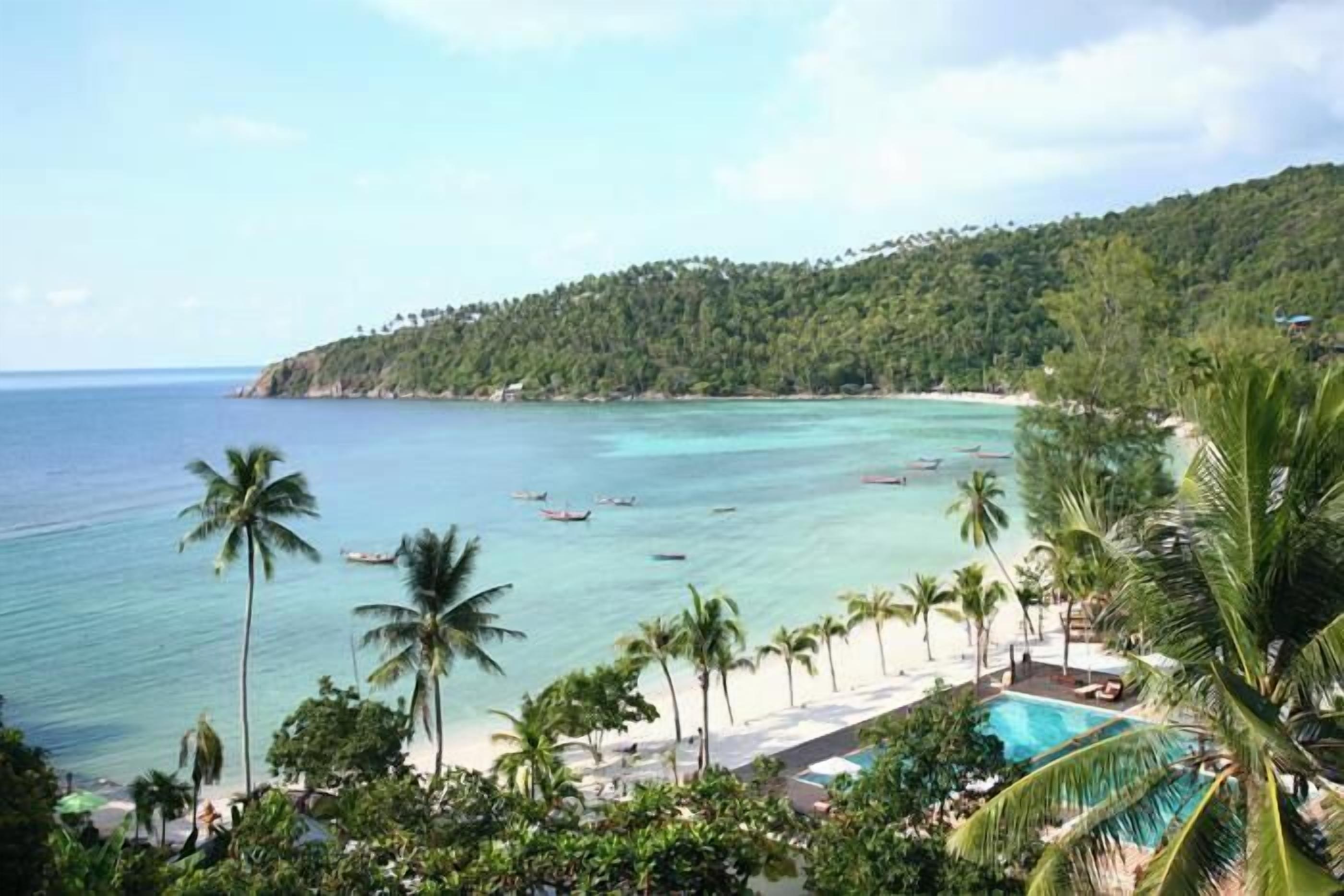 Blick von der Unterkunft