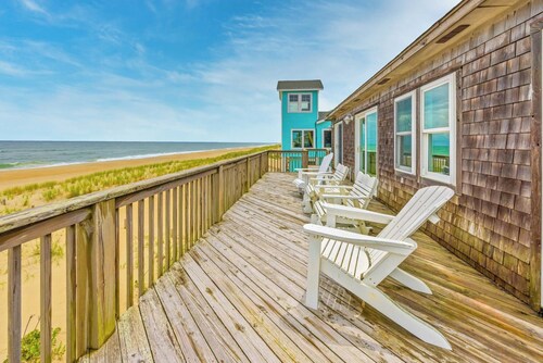 Oceanfront, Dog Friendly Home with Private Pool, Hot Tub, Game Room