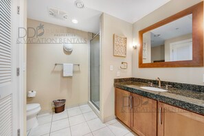 Shower, towels