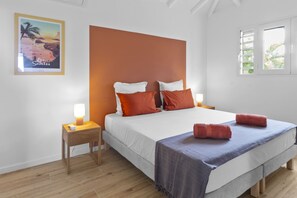 2 chambres, fer et planche à repasser, accès au Wi-Fi (inclus)