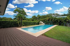 Pool - Modern Home with Lush Mountain Views and Spectacular Shaded Terrace in Private Gated Community (Playa Potrero)