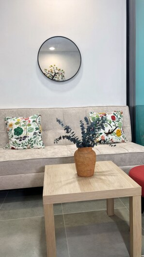 Living area - Coralina Suite: Dreamed Apartment in Pozos Colorados, Santa Marta (Santa Marta)