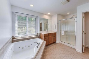 Shower, hair dryer