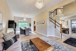 Smart TV, video games, stereo