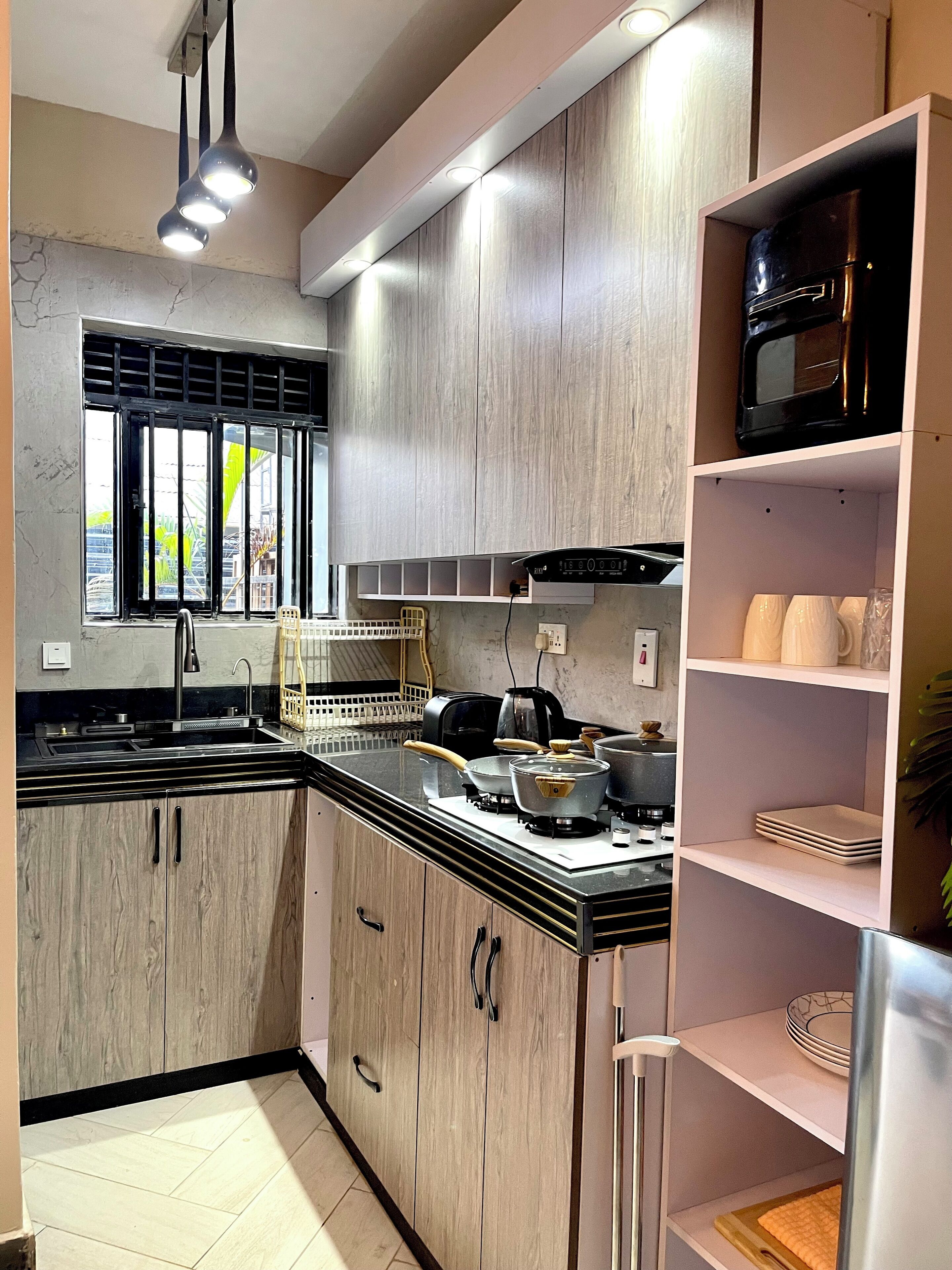 Microwave, oven, stovetop