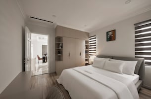 Luxury Apartment, 1 Bedroom | Hypo-allergenic bedding, minibar, individually furnished, desk