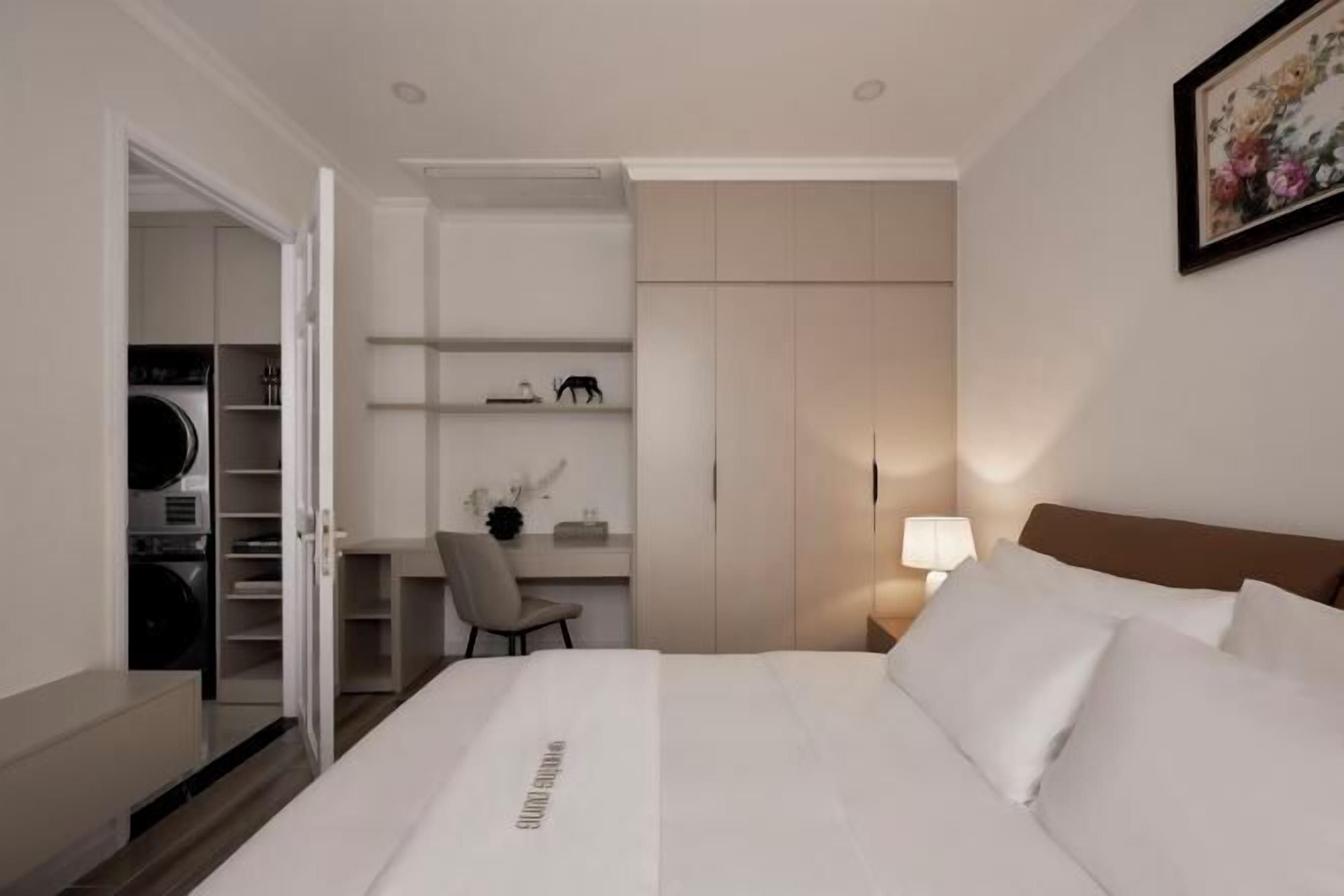 Allergitestet sengetøy, minibar, individuelt innredet og skrivebord