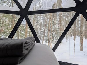 2 bedrooms, WiFi, bed sheets - Large, luxurious geodesic dome - 02 (Freeport)