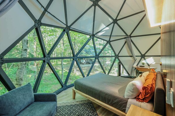 Interior - Large, luxurious geodesic dome - 04 (Freeport)