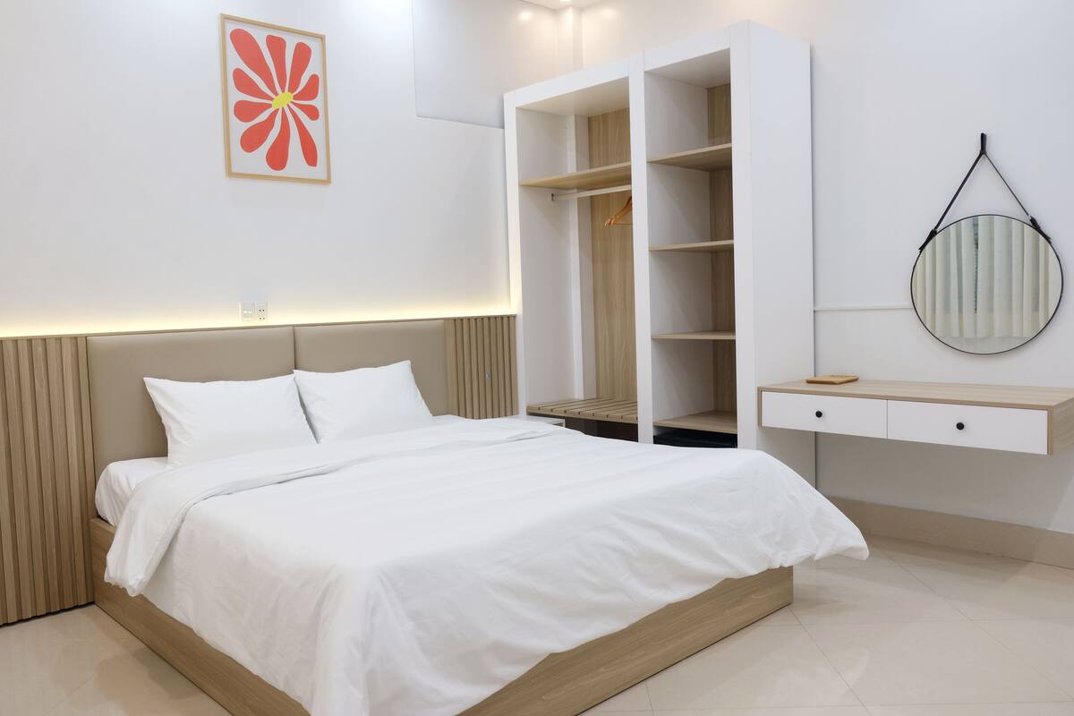 Habitación doble estándar | Escritorio, espacio para trabajar con laptop y wifi gratis