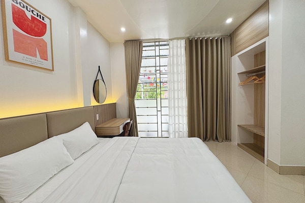 Superior Double Room, Balcony, City View | Desk, laptop workspace, soundproofing, free WiFi