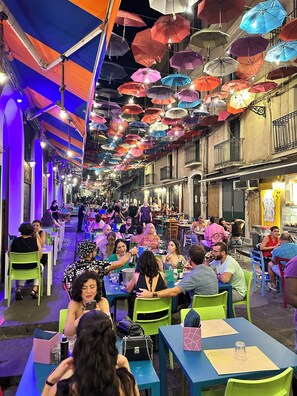 Restaurante al aire libre