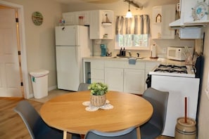 Microwave, oven, stovetop