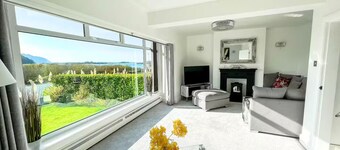 5* Graded The Castle & Sea View Residence with Hot tub and Football Table