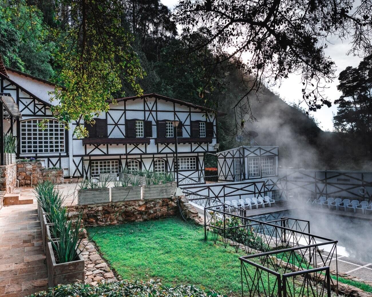 Façade de l’hébergement