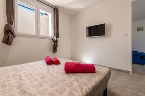 1 sovrum, gratis wi-fi och sängkläder