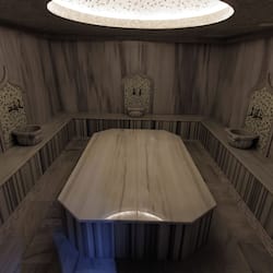 Couples treatment room(s), sauna, hot tub, steam room