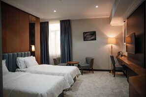 Standard Twin Room | Egyptian cotton sheets, premium bedding, memory-foam beds, in-room safe