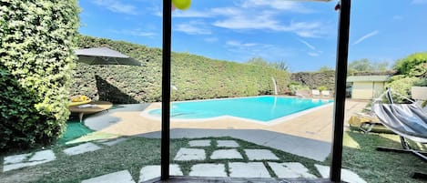 Beheizter Pool
