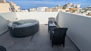 Terrace/patio - Charming, modern apartment with terrace LDEM1-4 (Sliema)