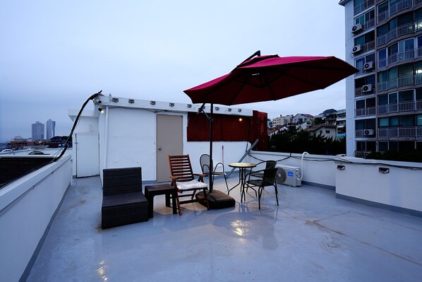 Terraza en la azotea
