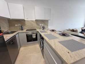 Oven, stovetop, dishwasher