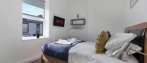 1 Schlafzimmer, WLAN, Bettwäsche