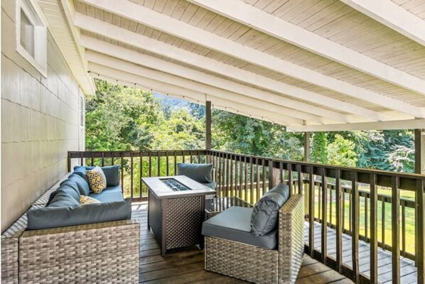 Àrea exterior de l'allotjament