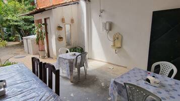 Free daily self-service breakfast