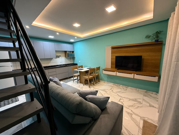 Family Loft, Balcony, Courtyard View | Ruang tamu