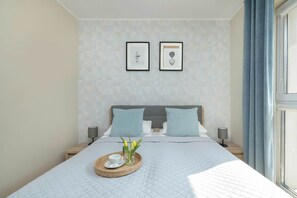 2 bedrooms, iron/ironing board, travel cot, WiFi - Family Apartment | Parking, Balcony, Close to the Beach (Ustronie Morskie)