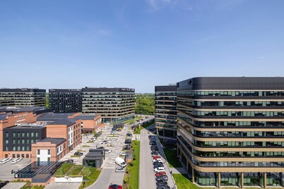 Modern Apartment in Krakow | Balcony | Parking