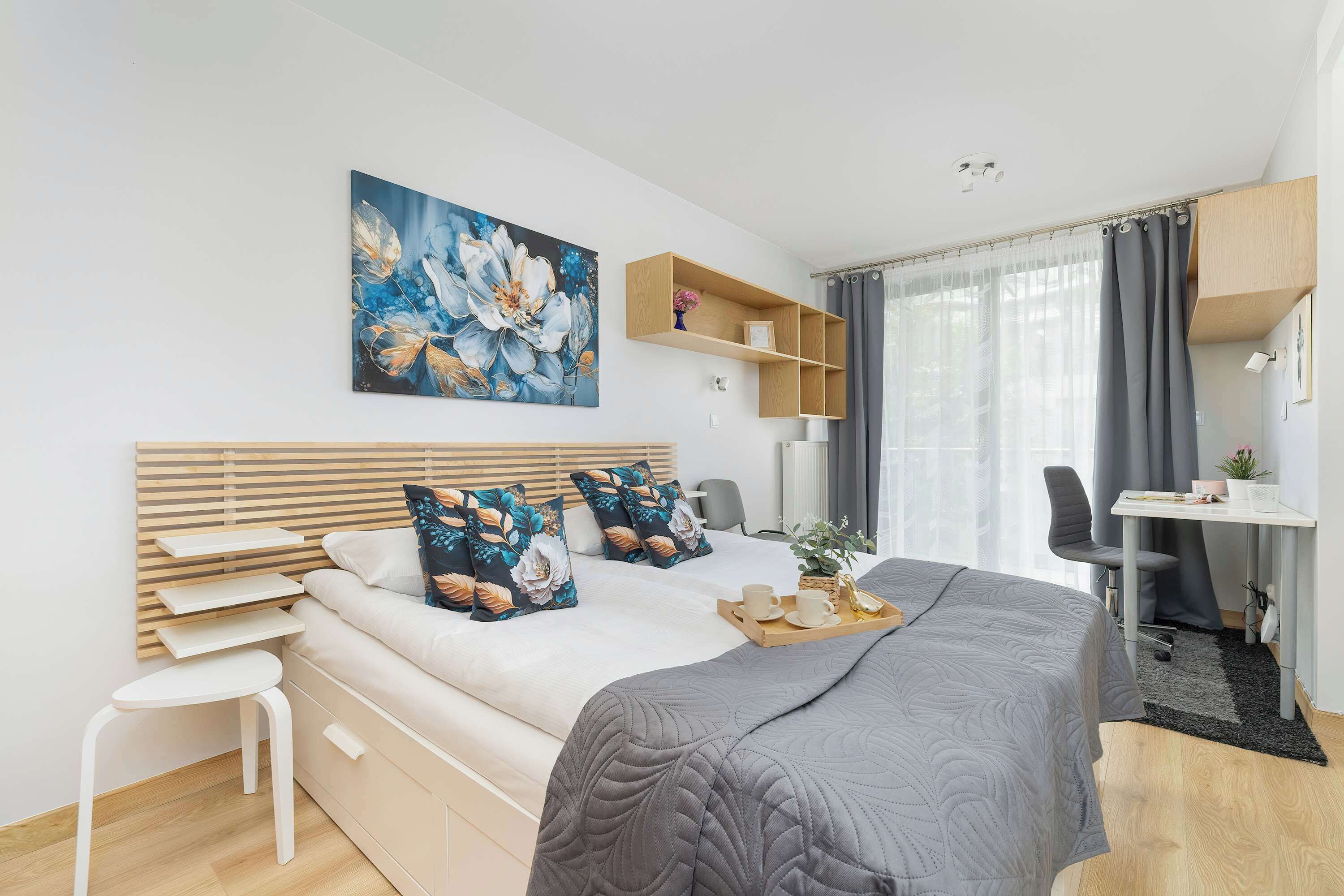 3 sovrum, skrivbord, strykjärn/strykbräda och wi-fi