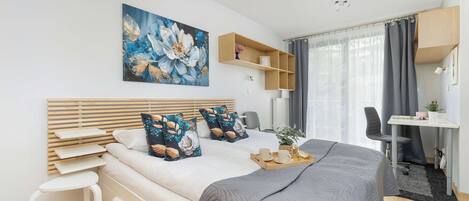 3 sovrum, skrivbord, strykjärn/strykbräda och wi-fi