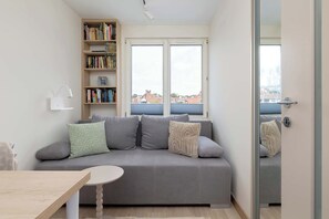 Televisie en een kantoor