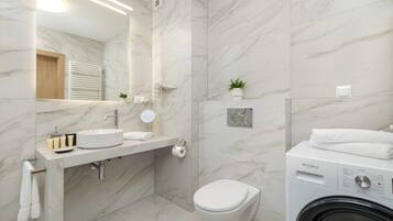 Dutxa, assecador de cabells i tovalloles