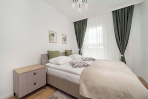 2 chambres, fer et planche à repasser, Wi-Fi, literie fournie