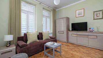 Televisie en een kantoor