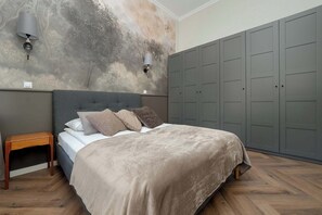 1 habitación, tabla de planchar con plancha y wifi 