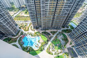 Vue depuis le balcon