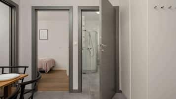 1 Schlafzimmer, schallisolierte Zimmer, Bügeleisen/Bügelbrett, WLAN