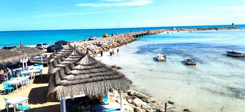 Dar Ranya - Midoun Djerba - 8 pers - piscine & mer